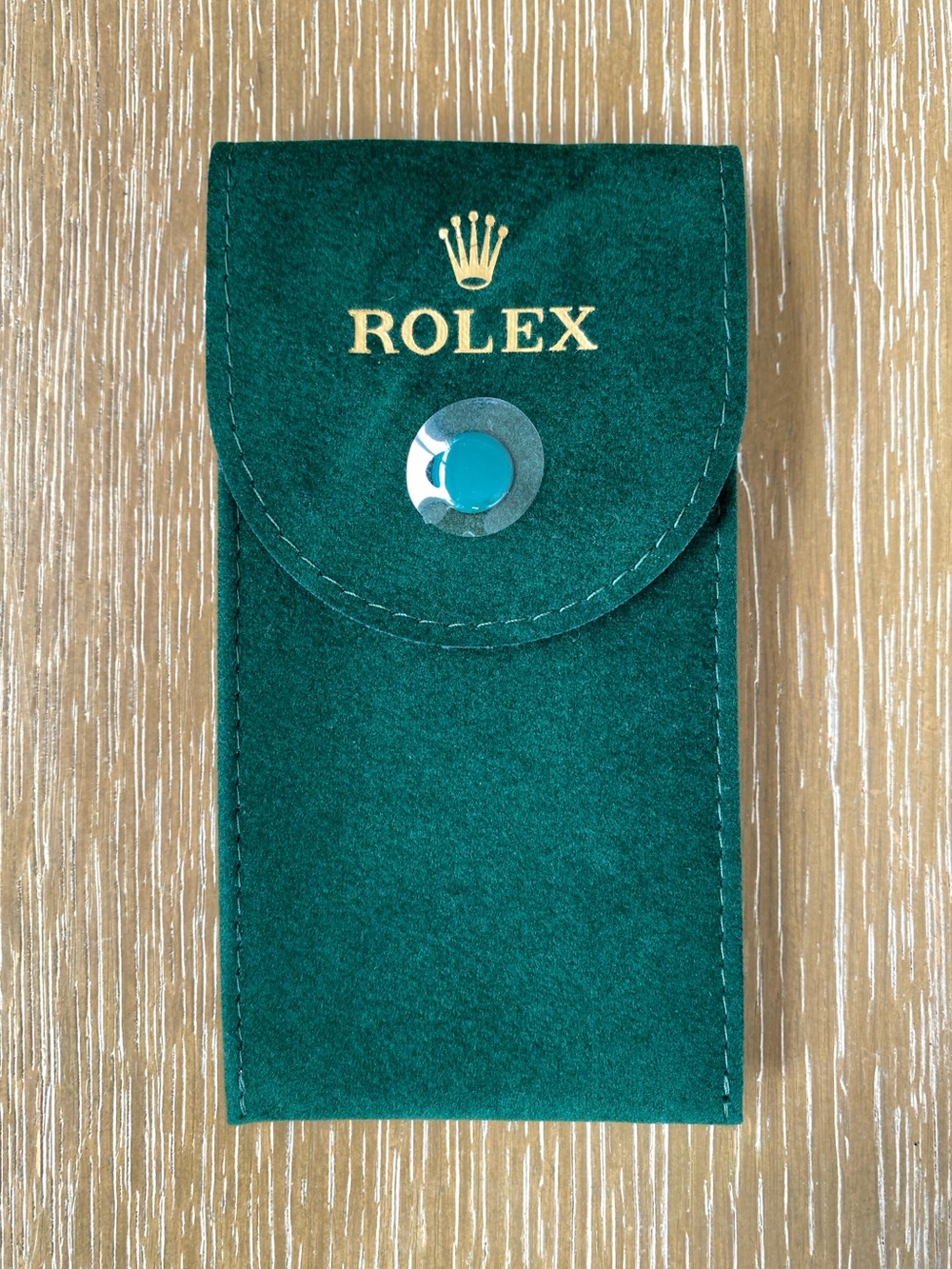 Authentic Rolex | Suede Travel Case Pouch Watch Storage